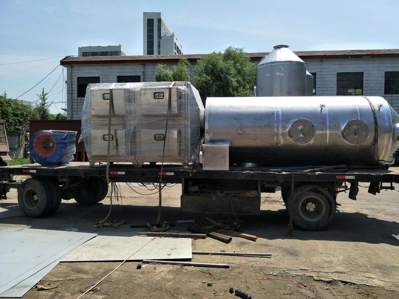 億盛鋁業噴涂有機廢氣處理工程