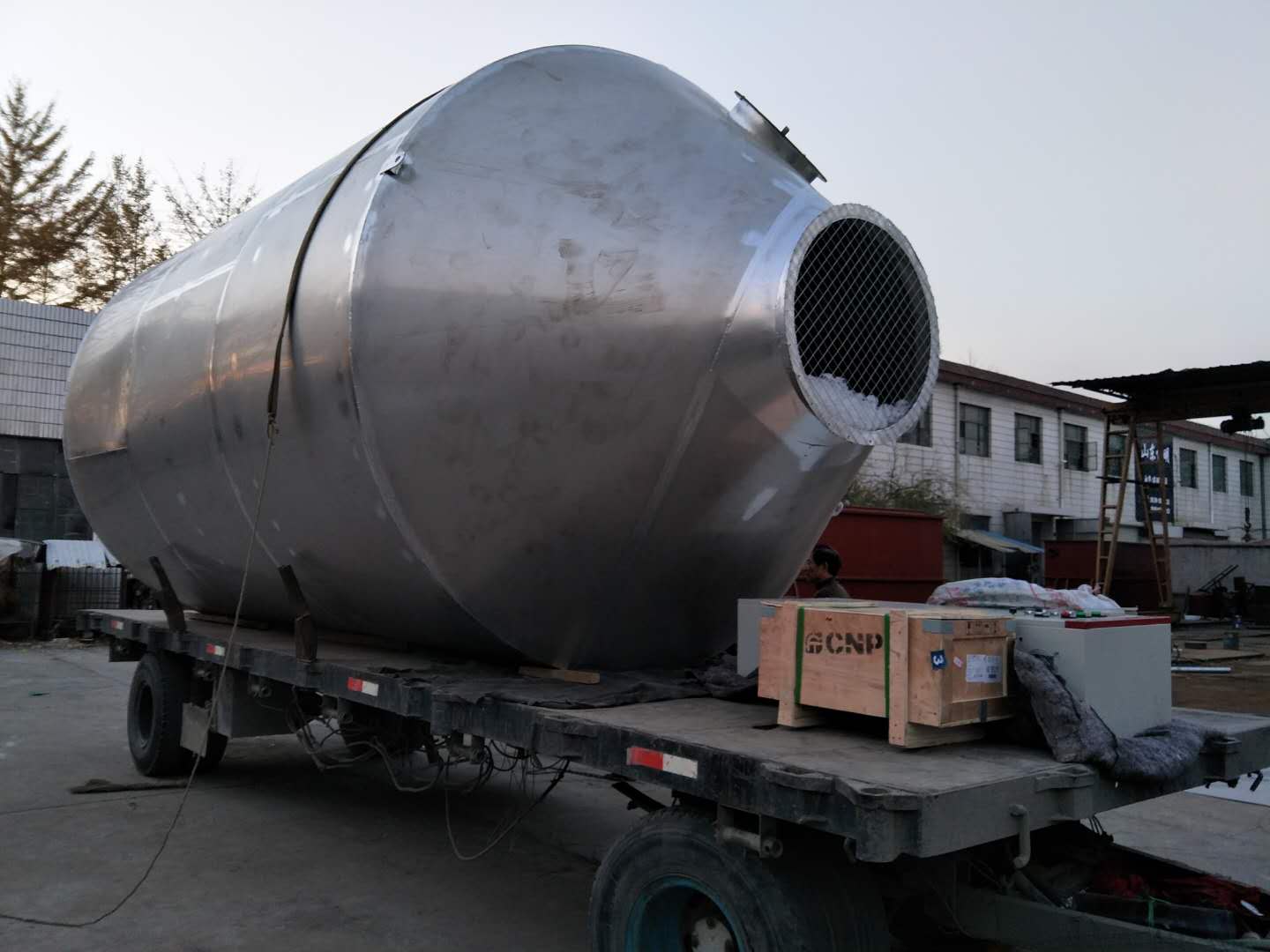 凱米特新材料棒爐、時效爐脫硝廢氣治理設備發貨