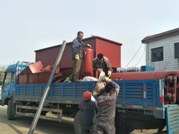 山東大立華家具有限公司水性油漆廢水處理設備發貨